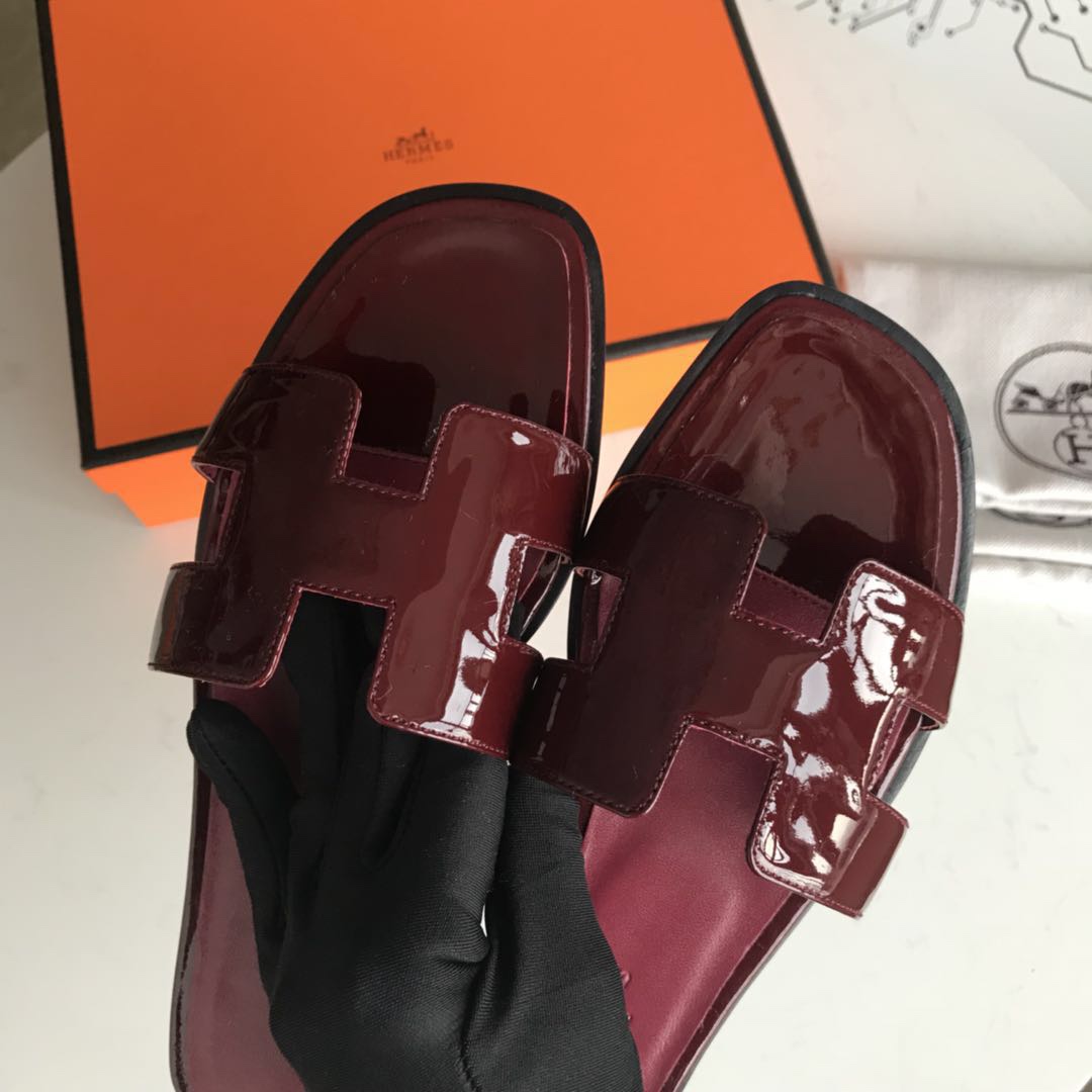 에르메스 올수공 오란 슬리퍼 샌들 페이던트 14